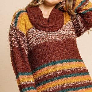 Oversized Fall Colored Sweater